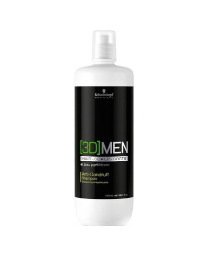 Schwarzkopf 3D Men Anti-Dandruff Shampoo - Шампунь против перхоти 1000 мл