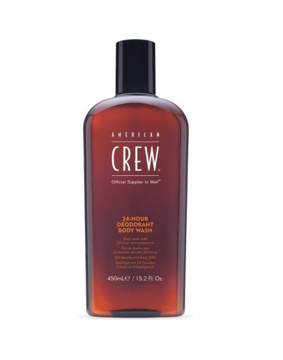 American Crew 24-Hour Deodorant Body Wash - Гель для душа дезодорирующий 450 мл