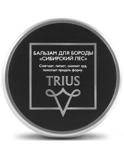 Trius Beard Balm - Бальзам для бороды Сибирский лес 50 мл