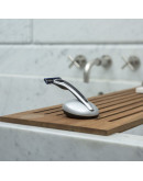 Bolin Webb X1 - Подарочный набор: бритва X1 серебристо-черная, подставка X1 серебристая