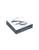 Bolin Webb X1 - Подарочный набор: бритва X1 серебристо-черная, подставка X1 серебристая