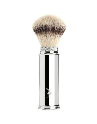 Muehle Silvertip 31 M 20 - Дорожный помазок Фибра высшей категории Размер M Хром