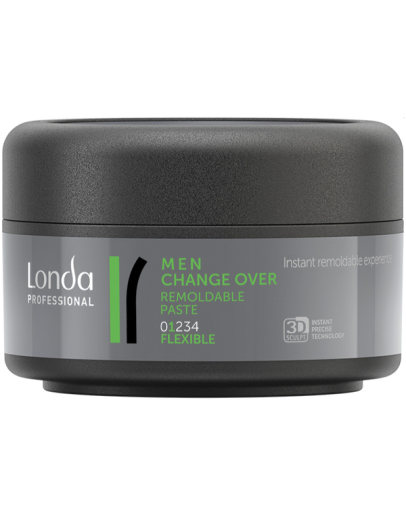 Londa Style Men Change Over - Пластичная паста для волос Нормальной фиксации 75 мл