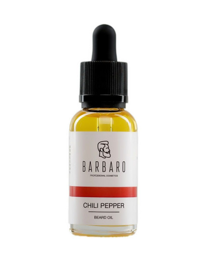 Barbaro Beard Oil Chili Pepper - Масло для роста бороды Перец чили 30 мл