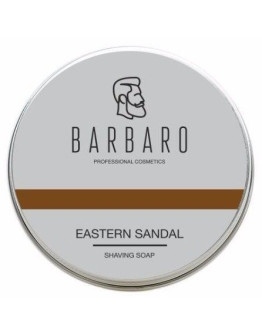 Barbaro Eastern Sandal - Мыло для бритья Восточный сандал 80 гр