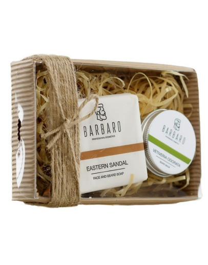 Barbaro Set №1 - Подарочный набор для ухода за бородой и кожей лица.