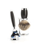 Muehle Edition- Бритвенный набор Барсучий ворс высшей категории Silvertip Бритва Fusion Карбон