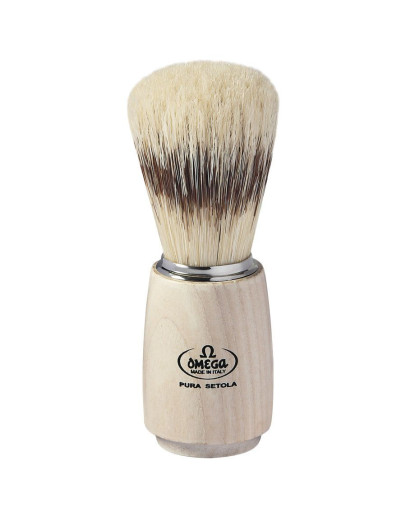 Omega 11711 - Помазок для бритья Щетина кабана Дерево