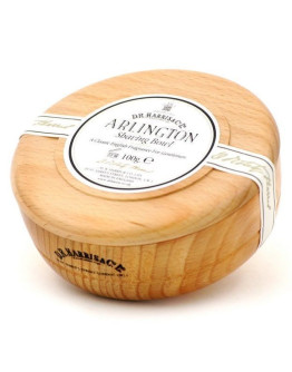 D. R. Harris Arlington Shaving Bowl - Твердое мыло для бритья в чаше из бука 100 гр