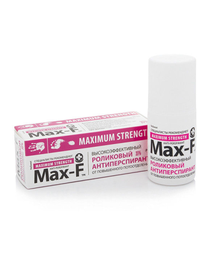 Max-F Maximum Strength 35 - Антиперспирант роликовый Максимальный