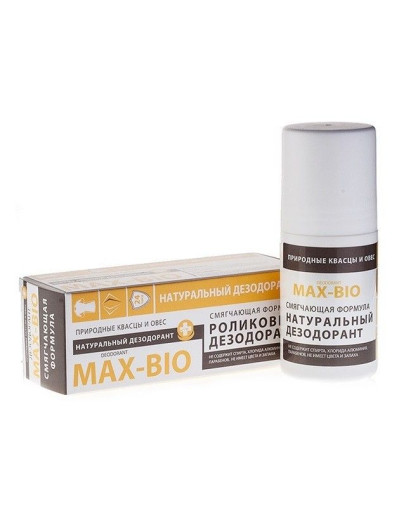 Max-Bio Deodorant - Дезодорант Смягчающая формула