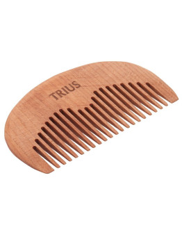 Trius Comb №4 - Гребень для бороды Темное дерево