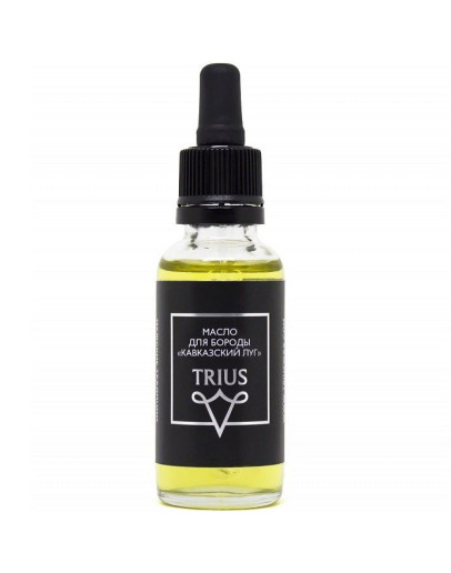Trius Beard Oil - Масло для ухода за бородой Кавказский луг 30 мл