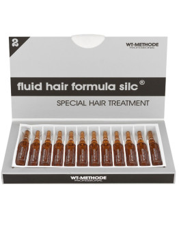 Wt-Methode Fluid Hair Formula Silc - Жидкий кератин для восстановления структуры волос 12 ампул по 10 мл