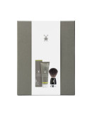 Muehle - Подарочный набор для бритья Крем для бритья Черный помазок Rytmo с ворсом из фибры