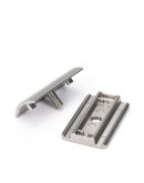 Muehle Rocca R 95 - Т-образная бритва Сталь Береста Сlosed comb