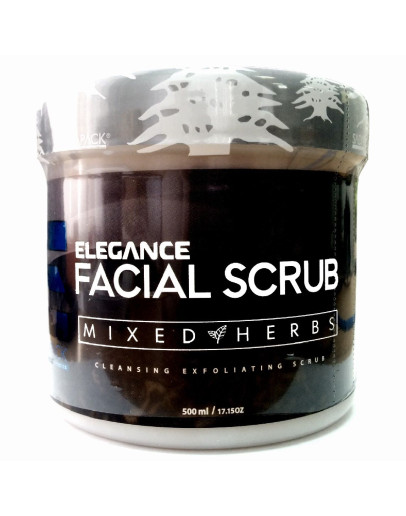 Elegance Facial Scrub Mixed Herbs Intensive Nutrition - Скраб для лица Смесь трав Питающий 500 мл
