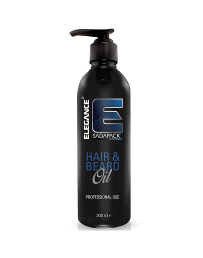 Elegance Hair & Beard Oil Clear - Прозрачное масло для волос и бороды 300 мл