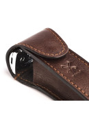 Muehle - Дорожный чехол для Т-образной бритвы Коричневая кожа