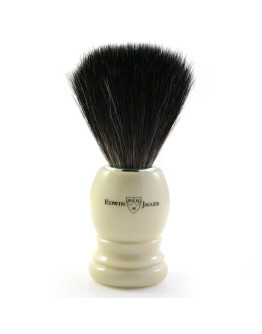 Edwin Jagger Shave Brush - Помазок Слоновая кость Искусственный ворс