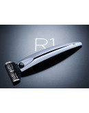 Bolin Webb R1 - Подарочный набор, бритва R1 хром, подставка R1 хром