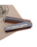 Captain Fawcett Folding Pocket Beard Comb - Складная расческа для бороды