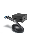 Bolin Webb X1 - Подарочный набор, бритва X1 карбон, подставка X1 черная