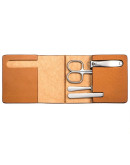 Muehle - Маникюрный набор Чехол из натуральной коричневой кожи