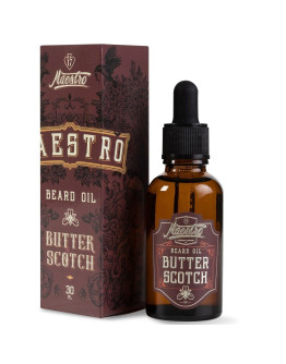 Maestro Beard Oil Butter Scotch - Масло для бороды Виски 30 мл