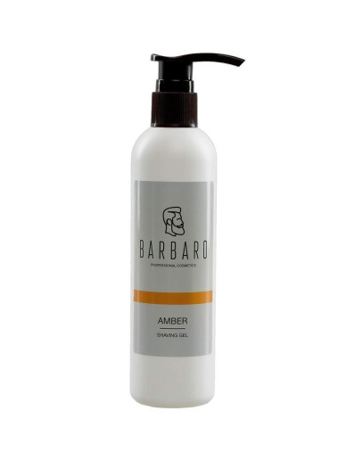 Barbaro Shaving Gel Amber - ​Непенящийся прозрачный гель для бритья 200 мл