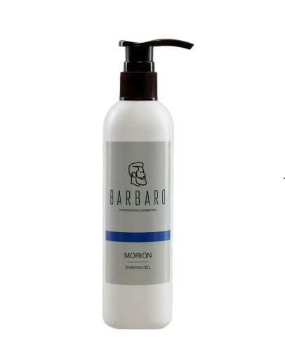 Barbaro Shaving Gel Morion - ​Непенящийся прозрачный гель для бритья 200 мл