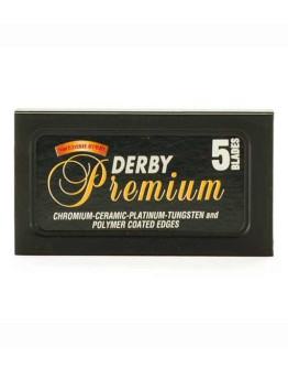 Derby Premium Stainless Blades - Сменные лезвия для бритья 100 шт