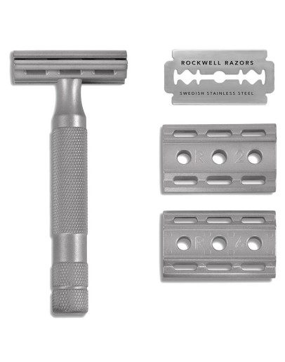 Rockwell 6S - Т-образная бритва Нержавеющая сталь