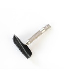 Rockwell - Чехол для лезвия Т-образной бритвы защитный Черная кожа