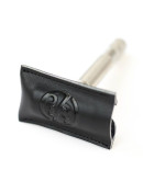 Rockwell - Чехол для лезвия Т-образной бритвы защитный Черная кожа