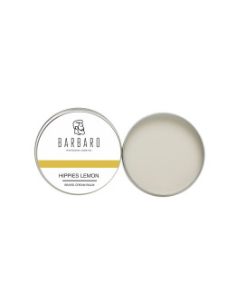 Barbaro Beard Balm Hippies Lemon - Крем - бальзам для бороды Хиппи - Лимон 50 гр