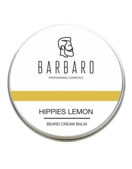 Barbaro Beard Balm Hippies Lemon - Крем - бальзам для бороды Хиппи - Лимон 50 гр