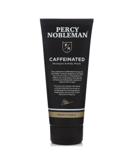 Percy Nobleman Caffeinated Shampoo & Body Wash - Шампунь и средство для мытья с кофеином 200 мл