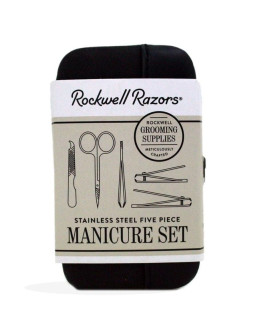 Rockwell Manicure Set - Маникюрный набор 5 предметов чехол