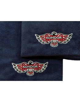 Kondor - Полотенце из микрофибры 45 х 90 см Чёрное