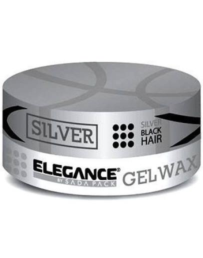 Elegance Silver Gel Wax - Гель Воск с пепельно - матовым эффектом 140 гр