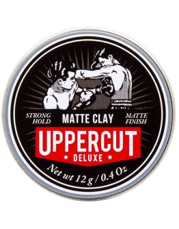 Uppercut Deluxe Matt Clay - Матирующая глина для укладки волос сильной фиксации 12 гр