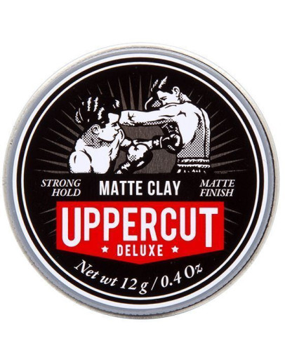 Uppercut Deluxe Matt Clay - Матирующая глина для укладки волос сильной фиксации 12 гр