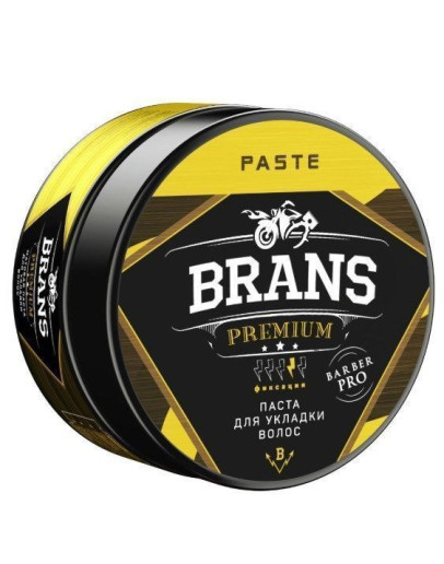 Brans Premium Matt Paste - Паста для укладки волос 100 мл