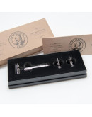 Captain Fawcett Fully Adjustable Double Edged Razor - Станок хром T-образный