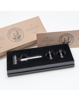 Captain Fawcett Fully Adjustable Double Edged Razor - Станок хром T-образный