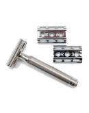Captain Fawcett Fully Adjustable Double Edged Razor - Станок хром T-образный