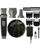 Wahl 9953-1016 GroomsMan Body - Аккумуляторный триммер для лица и тела Черный/Серебро