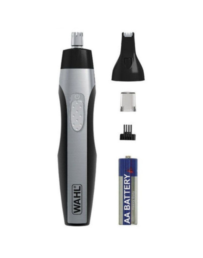 Wahl 5546-216 Ear Nose Brow 2 в1 - Триммер с фонариком Черный/Серебро