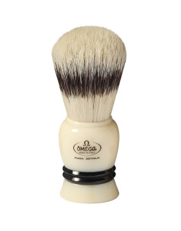 Omega 80267 - Помазок для бритья Щетина кабана Пластик